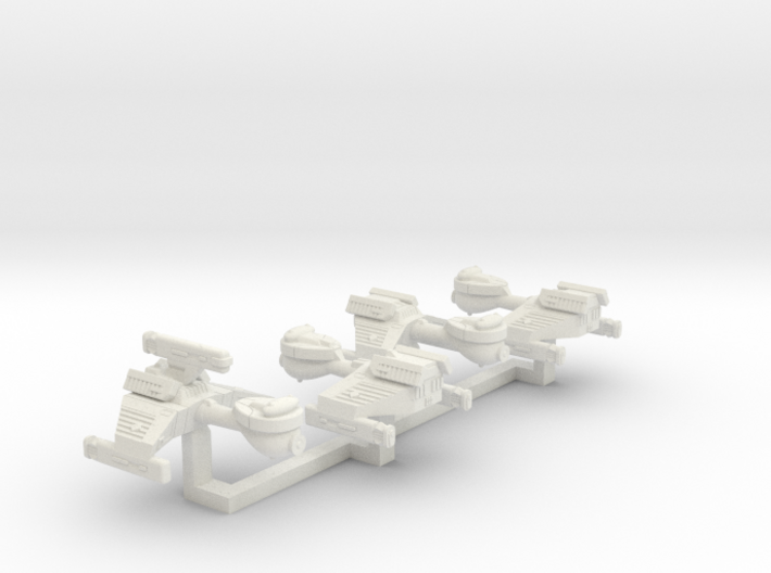 3788 Scale Klingon ISF Police Collection WEM 3d printed