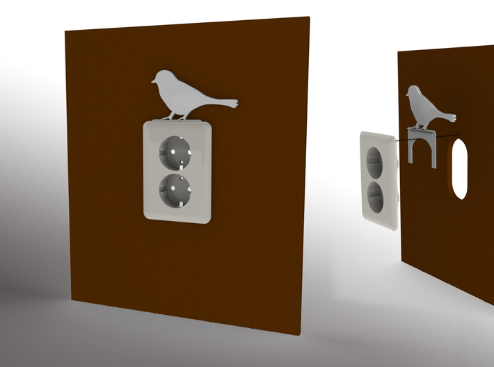 birdsocket universal 3d printed 