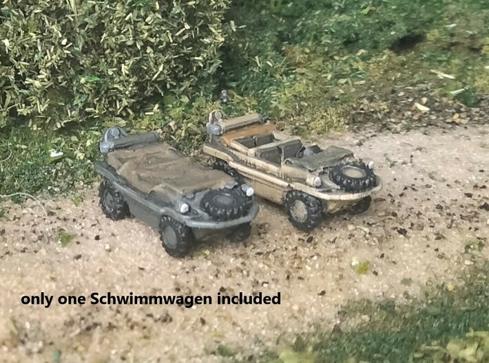 Schwimmwagen scale 1/160 3d printed 