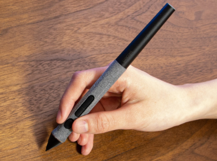 Grip for Wacom Pro Pen 3D 3d printed 