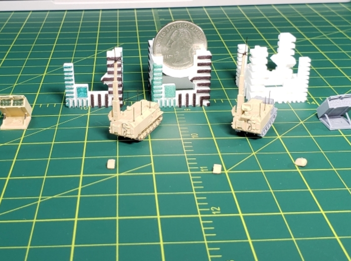 1 to 285 scale M4 C2 Cabin for MLRS M270 Chassis 3d printed 