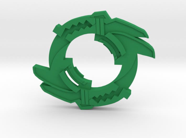 Beyblade Trygator-1 attack ring 3d printed Beyblade Trygator-1 attack ring