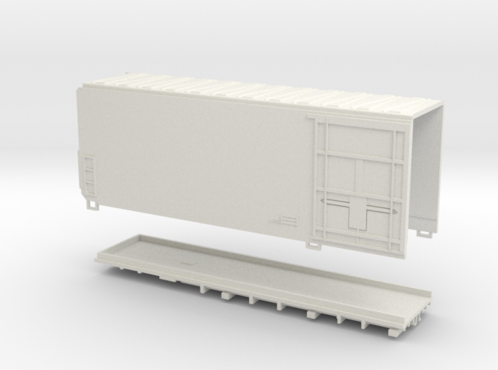 1/24 Scale 70 ft Cryo-Trans Reefer Part 2 3d printed