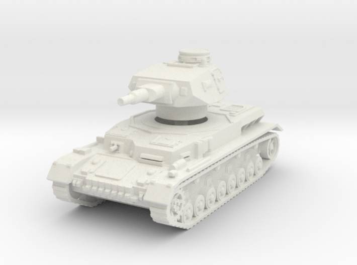 Panzer IV D 1/72 3d printed