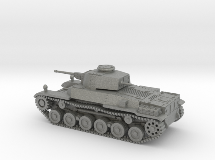 1/87 IJA Type 1 Chi-He Medium Tank 3d printed