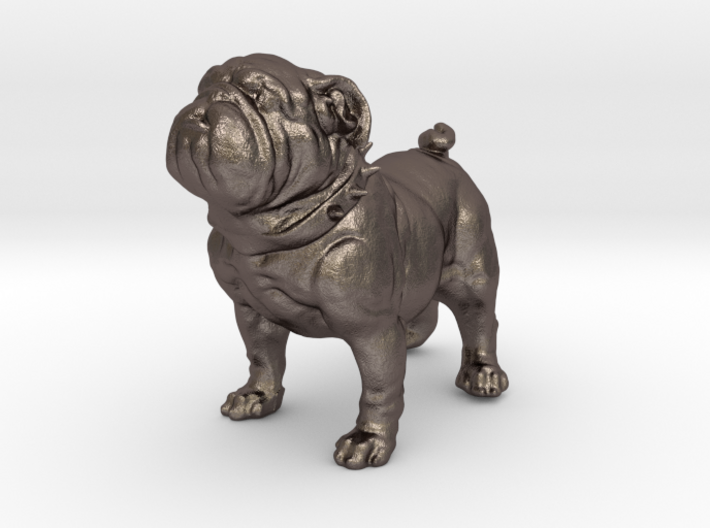 Lobo's Dawg for Build a figure Lobo (Bull Dog) 3d printed