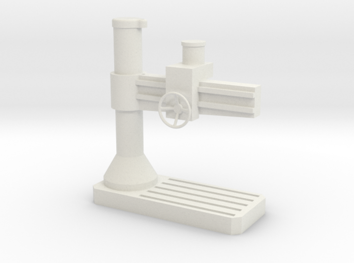 1/48 Scale Radial Arm Drill Press 3d printed