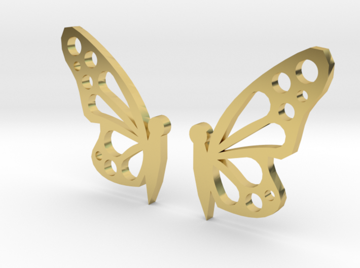 Butterfly (Earring Charm) 3d printed