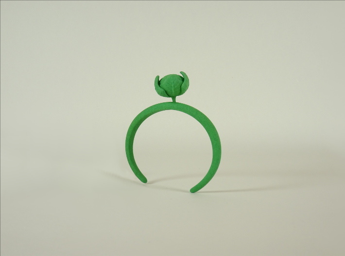 Bracelet with one large Cauliflower 3d printed 