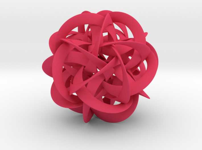 Cosmic Rose 3d printed 