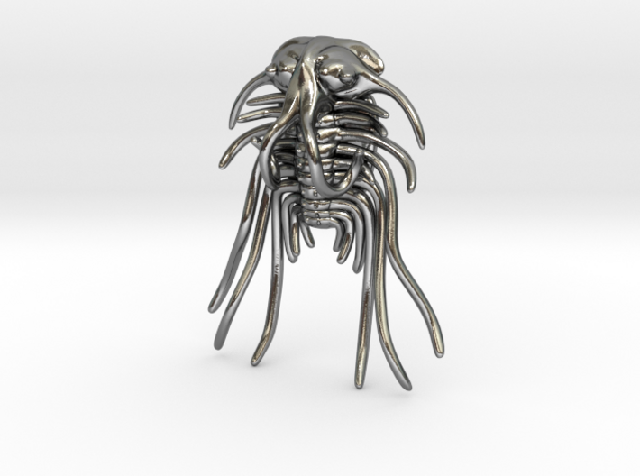 Dicranurus Trilobite Sculpture (3 cm) 3d printed