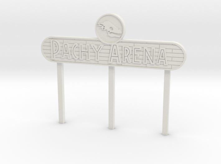 Modern Dino Arena Sign 3d printed