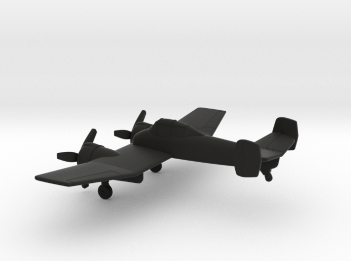 Grumman XF5F Skyrocket 3d printed