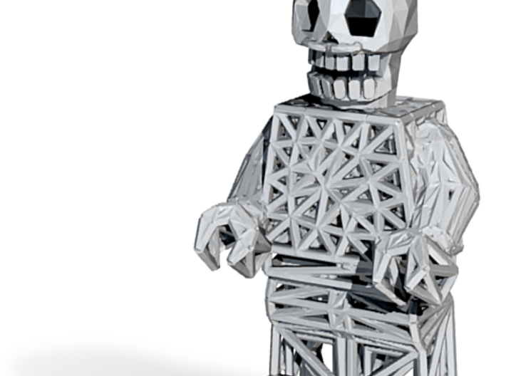 Los Muertos Lego Man Key Chain 3d printed