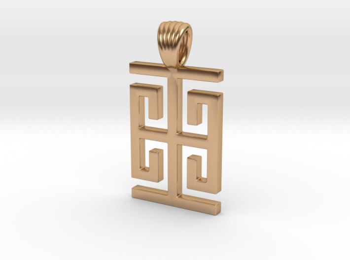 Greek shape [Pendant] 3d printed