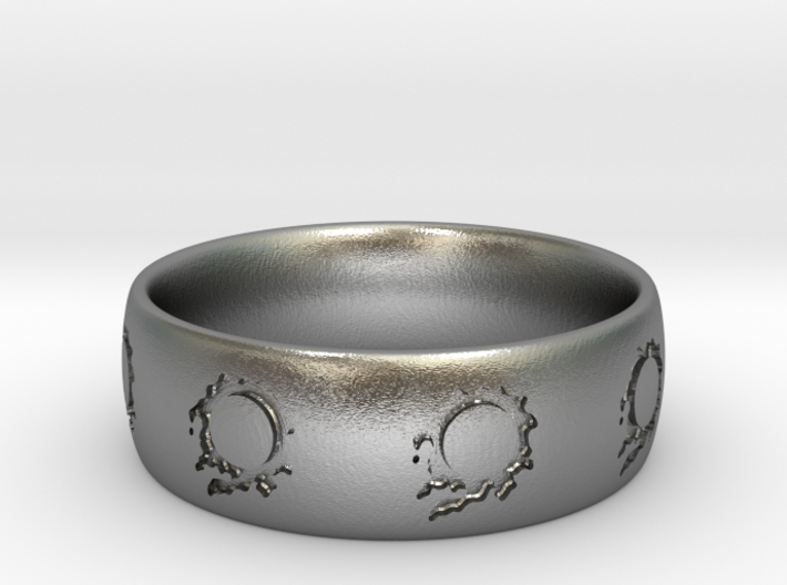FFXIV Meteor Ring 3d printed