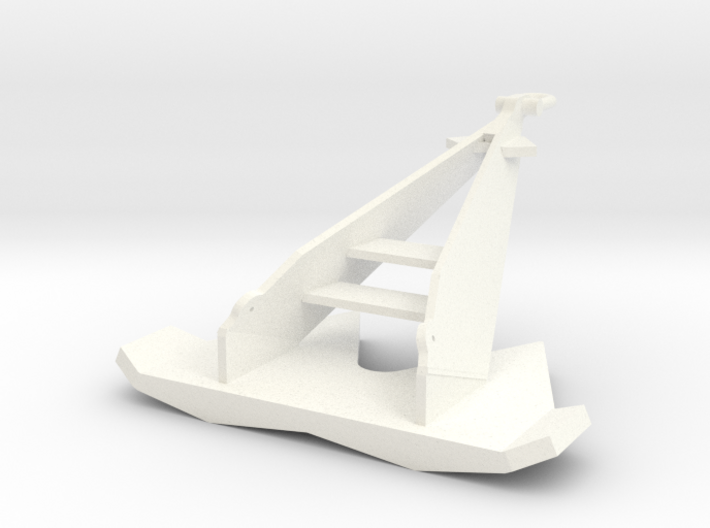 8 ton offshore anchor (1:87) 3d printed