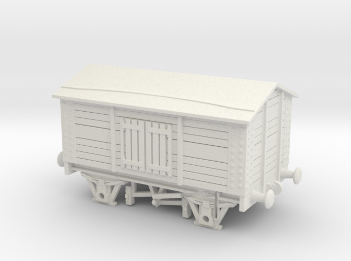 HO/OO Salt Wagon (v1) Chain 3d printed