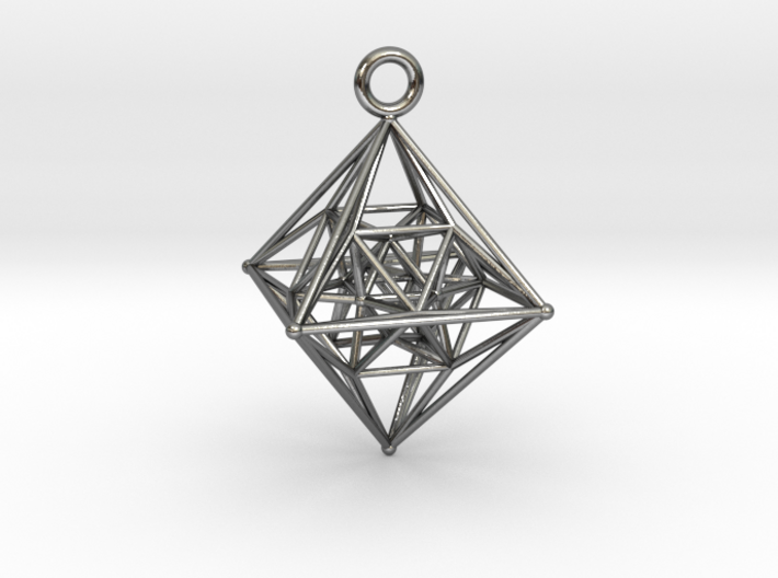 The 6th 4D Platonic Hypersolid - 24 Cell Octaplex 3d printed