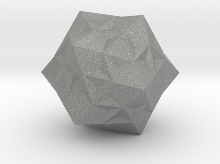 01. Medial Pentagonal Hexecontahedron - 1 In 3d printed