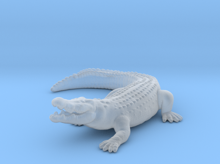 Crocodile miniature model fantasy games rpg dnd wh 3d printed