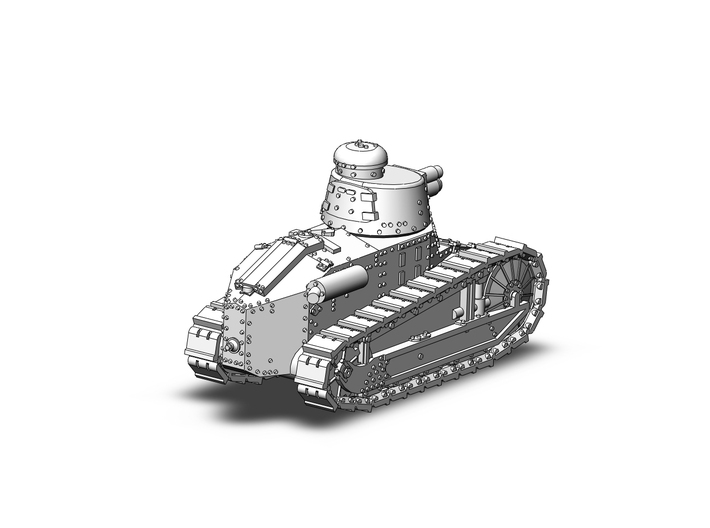 FT17 French tank WW1 3d printed 