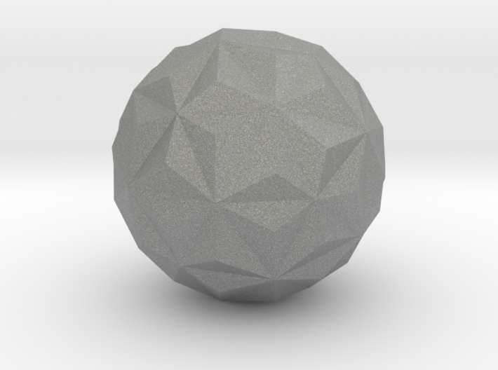 08. Small Hexagonal Hexecontahedron - 1 In 3d printed