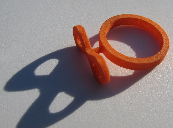 Infinit ring 02 3d printed 