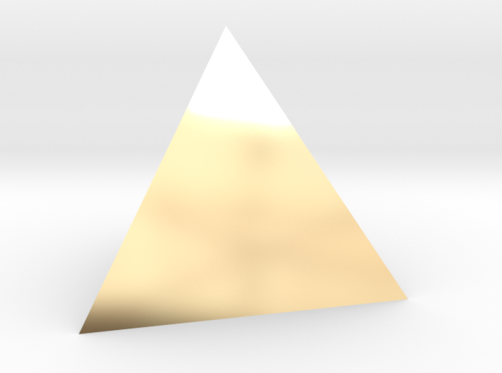 tetrahedron 3d printed