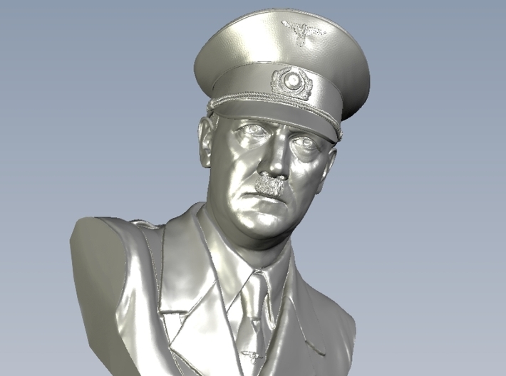 1/9 scale Adolf Hitler Führer of Germany bust 3d printed 