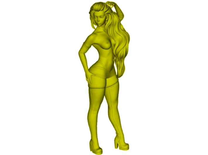 1/24 scale nose-art striptease dancer figure D 3d printed