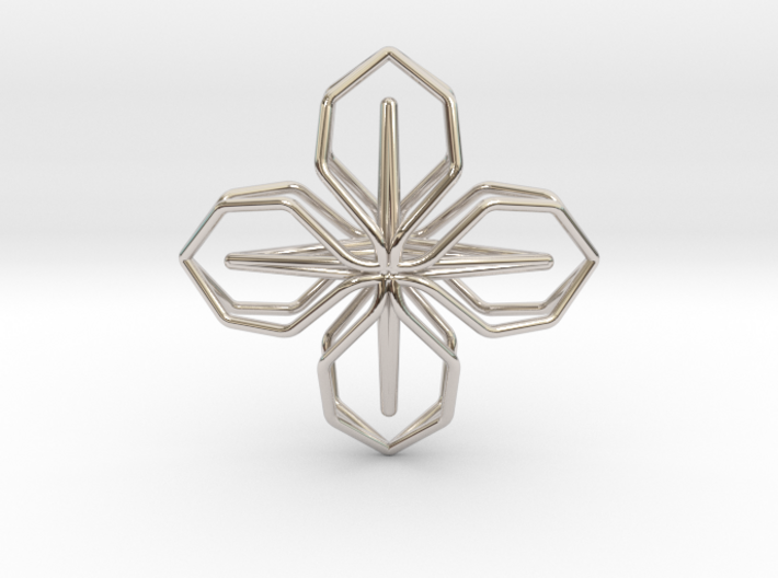 A-LINE Blossom, Pendant 3d printed