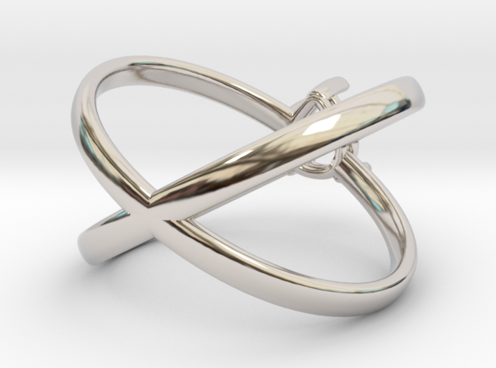 Aquarius Ring 3d printed