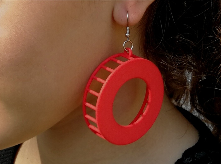 Pino earrings 3d printed