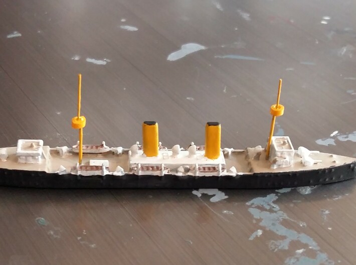 1/1250 Hai Yung Class Protected Cruiser 3d printed Painted By Proflutz