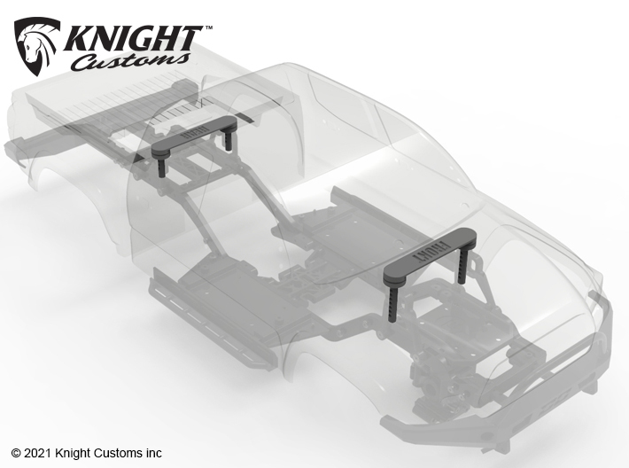 KCKR1035 Knightrunner Magnet mount plates 3d printed