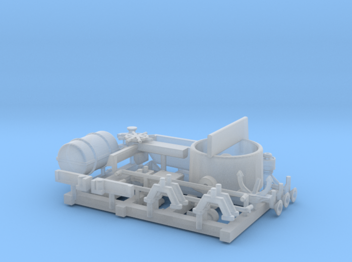 M22 Navy Tug, Details (1:87, RC) 3d printed
