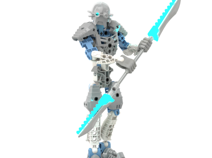 Bionicle armor k1 3d printed 