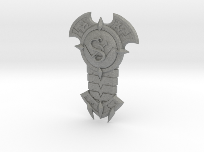 Snake Armor Shield 3d printed