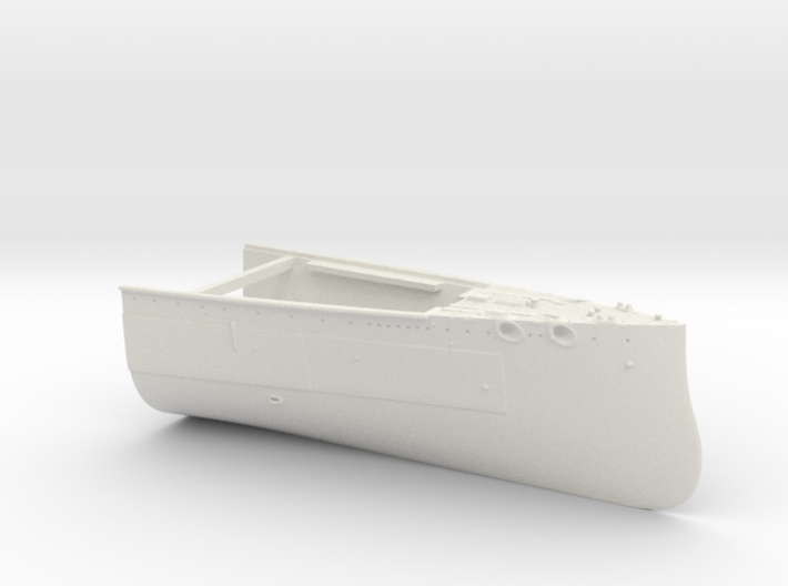 1/700 HMS Queen Mary Bow 3d printed