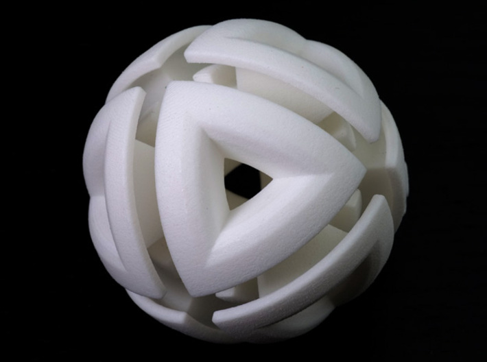 Holonomy octahedron 3d printed 