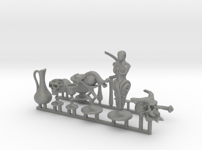 Altar tools, sacred objects for 1:18 scale. 3d printed