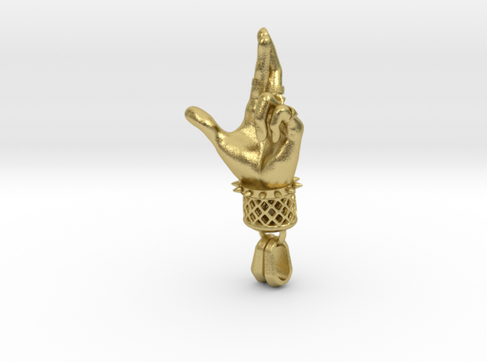 Lucky Hand 50mm 3d printed