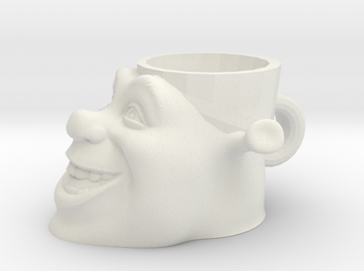 Shrek Cup 3d printed