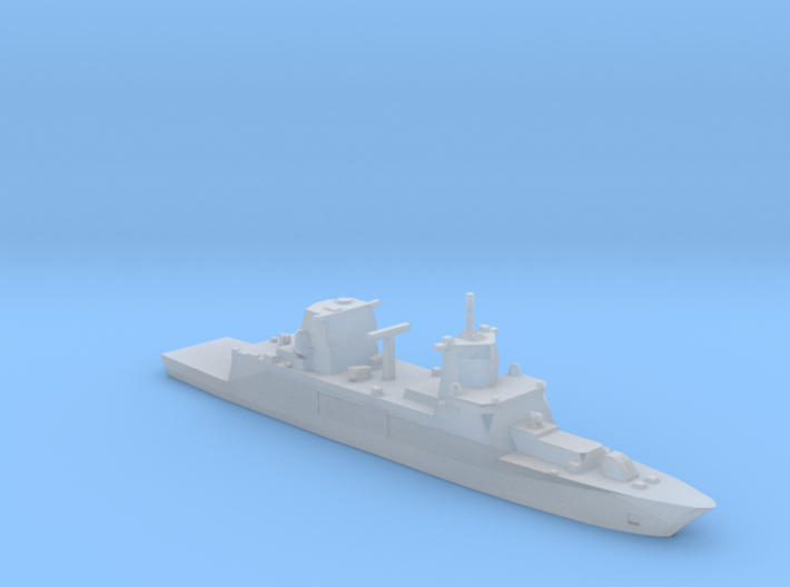 German Baden-Württemberg-class frigate 1:1800 3d printed