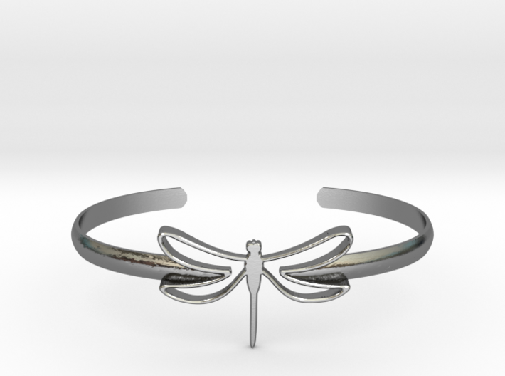 Dragonfly C Type Bracelet 3d printed