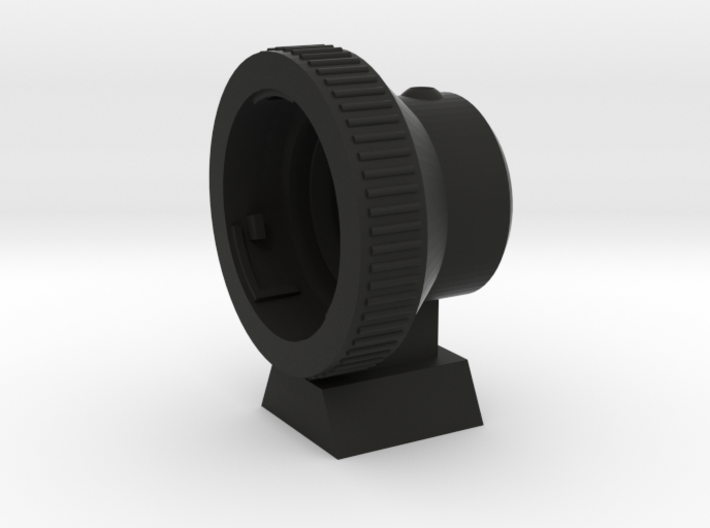 Nikon F mount lens to 1.25&quot; telescope adapter 3d printed