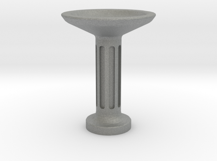 HO Scale Bird Bath 3d printed This is a render not a picture
