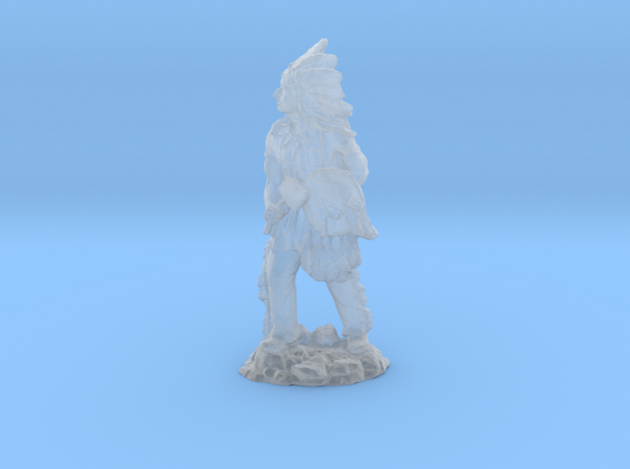 S Scale Indian Chief 3d printed This is a render not a picture