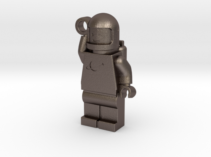 MiniFig Classic Space Keychain 3d printed
